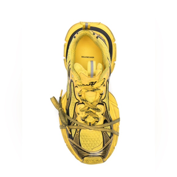 Balenciaga 3XL Sneakers in‎ “Worn out Black and Yellow” New - Picture 1 of 12